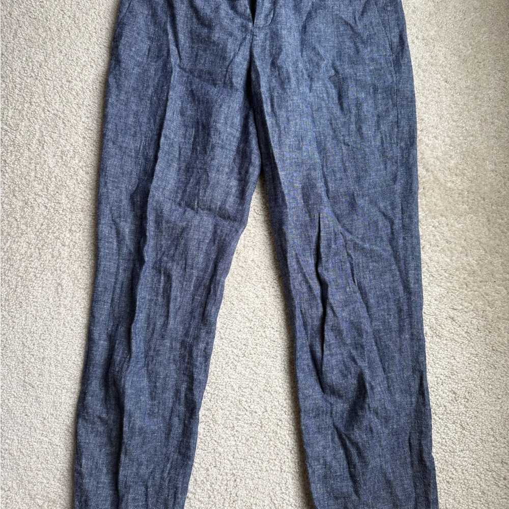 Banana Republic Blue Straight Leg Pants